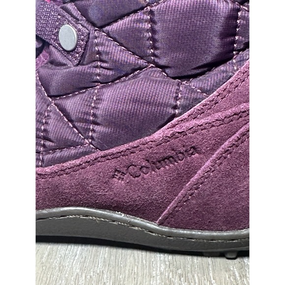 Columbia Women's Purple Insulated Winter Boots Size 6.5 - Picture 5 of 7
